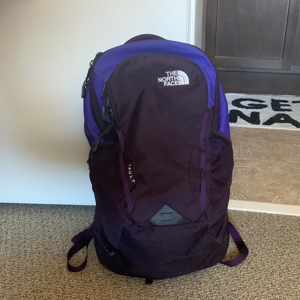 North Face Purple backpack!!